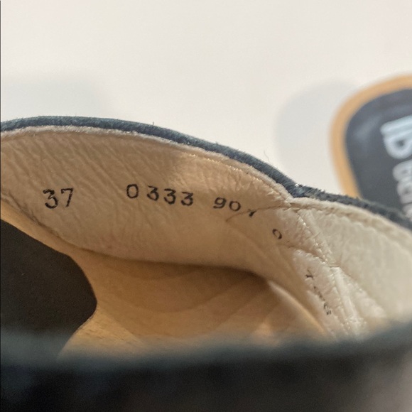 Black Leather Mules by Berkemann Size 37 - Picture 9 of 15